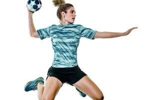 female handball players